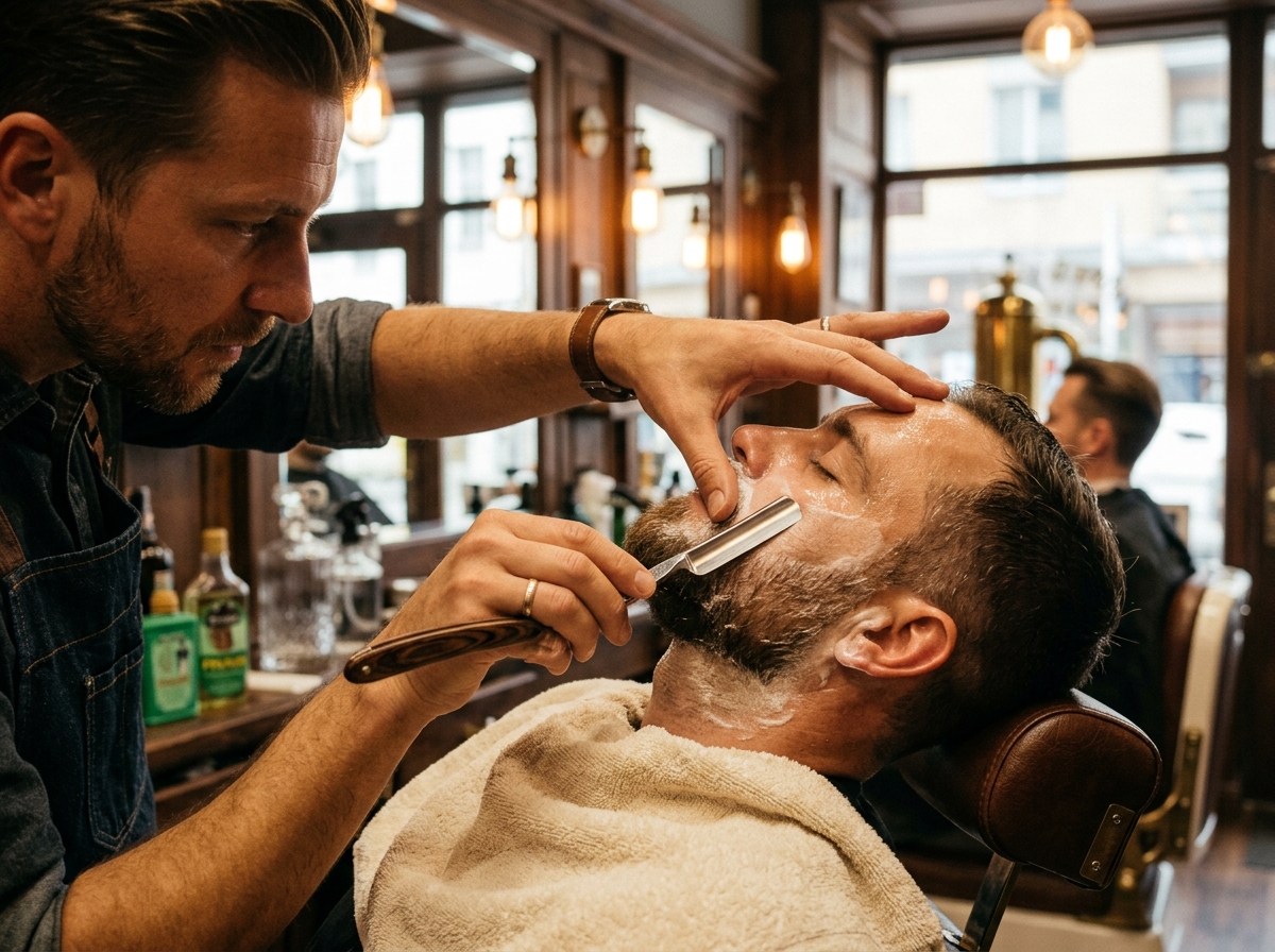 Royal Straight-Razor Shave
